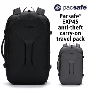 Pacsafe / パックセーフ EXP45 anti-theft carry-on travel pack【 EXP45 キャリーオントラベルパック 】 リュック ビジネス 旅行 アウト