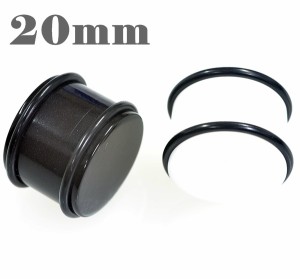 アクリル プラグ 最高級仕上げ【20mm】ホールピアス/ボディピアス/ボディーピアス/ボディピ/ピアス