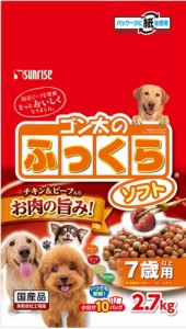 【サンライズ】ゴン太のふっくらソフト　７歳以上用　２．７ｋｇ