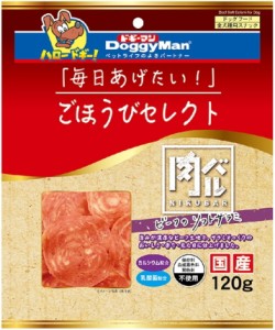 【ドギーマンハヤシ】ごほうびセレクト　肉バル　ビーフのソフトサラミ　１２０ｇｘ３６個（ケース販売）