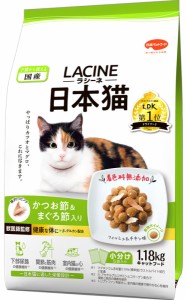 【日本ペット】ラシーネ　日本猫　１．１８ｋｇｘ８個（ケース販売）