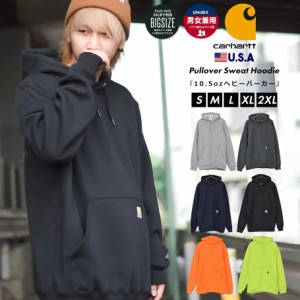 Carhartt カーハート パーカー メンズ 裏起毛 スウェット プルオーバー フーディー ロゴパッチ ワーク ブランド 大きいサイズ K122 USA企