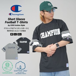 メール便送料無料 Champion チャンピオン フットボールTシャツ メンズ 23SS アクションスタイル C3-X320