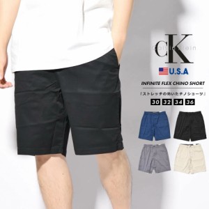 カルバンクライン CALVIN KLEIN ハーフパンツ ショートパンツ メンズ ストレッチ ブランド おしゃれ USAモデル INFINITE FLEX SLIM FIT C