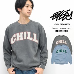 アイディー EYEDY トレーナー メンズ 裏起毛 スウェット オーバーサイズ ブランド USAモデル CHILLビッグシルエットスウェット EYE-427CN