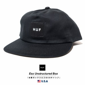 【メール便 送料無料】HUF ハフ キャップ 帽子 メンズ レディース USAモデル エッセンシャルアンストラクチャードボックススナップバック
