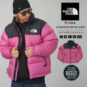 ザ・ノースフェイス THE NORTH FACE ヌプシ ダウンジャケット メンズ アウター アウトドア ブランド 1996 Retro Nuptse Jacket ピンク US