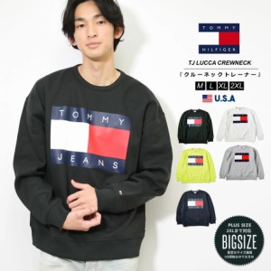 TOMMY HILFIGER トミーヒルフィガー トレーナー スウェット 裏起毛 TJ LUCCA CREWNECK メンズ おしゃれ ブランド USA企画