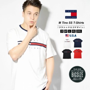 メール便送料無料 TOMMY HILFIGER トミーヒルフィガー Tシャツ メンズ レディース 半袖 ブランド ロゴ ゆったり 大きめ おしゃれ ゴルフ 