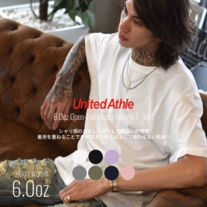 メール便送料無料 United Athle ユナイテッドアスレ Tシャツ メンズ レディース 半袖 6.0オンス ヘビーウェイト 無地 おしゃれ 4208-01