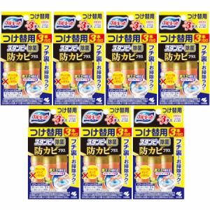 ブルーレットスタンピー除菌防カビプラス つけ替用 パワーシトラスの香り 3本入【7個セット】(4987072088401-7)