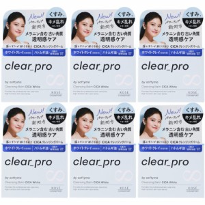 ソフティモ クリアプロ クレンジングバーム ＣＩＣＡ ホワイト 90g【6個セット】(4971710571158-6)