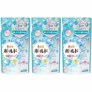 ボールドジェル 爽やかフレッシュフラワーサボンの香り つめかえ用 400g【3個セット】(4987176190482-3)