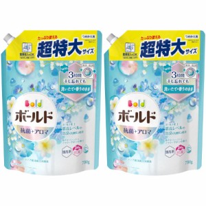 ボールドジェル 爽やかフレッシュフラワーサボンの香り つめかえ用 超特大サイズ 780g【2個セット】(4987176190512-2)