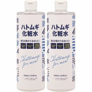 メンズ ハトムギ化粧水 500ml【2個セット】(4573500873024-2)