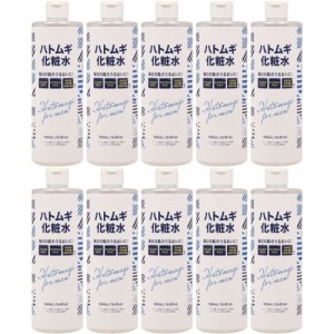 メンズ ハトムギ化粧水 500ml【10個セット】(4573500873024-10)