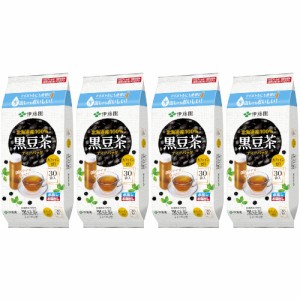 北海道産100％黒豆茶 ティーバッグ30袋【4個セット】(4901085645871-4)