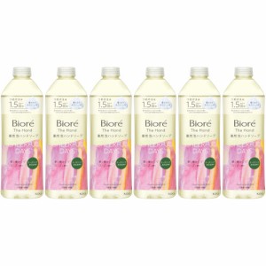 【6個セット】ビオレ ザ ハンド 泡ハンドソープ 朝の摘みたてローズの香り つめかえ用 340ml(4901301434517-6)