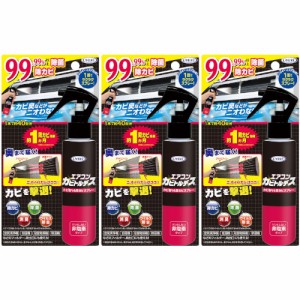 エアコンカビトルデス カビ取り＆防カビスプレー 120ml【3個セット】(4968909159693-3)