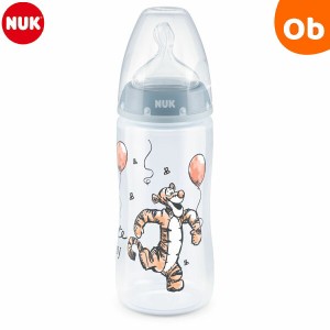 ヌーク NUK プレミアムチョイスほ乳びん(ポリプロピレン製)300mlくまのプーさん ティガー【送料無料　沖縄・一部地域を除く】