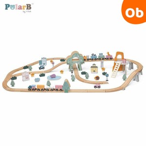 Polar B（ポーラービー） トレインレートセット92ピース【送料無料　沖縄・一部地域を除く】