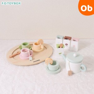 nunukids アフタヌーンティー F.O.TOYBOX 【キッズ 子ども 子供 玩具 木のおもちゃ 木製玩具 ままごと】【送料無料 沖縄・一部地域