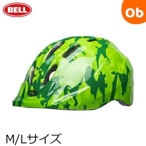 BELL（ベル） ズーム3 M/L グリーンカモサウルス【自転車用 サイクル用 子供用 ヘルメット ZOOM3】