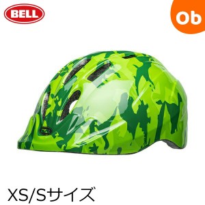 BELL（ベル） ズーム3 XS/S グリーンカモサウルス【自転車用 サイクル用 子供用 ヘルメット ZOOM3】