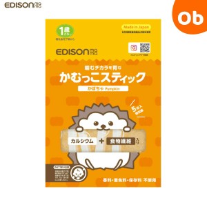 ケイジェイシー かむっこスティック（個包装5枚入り） かぼちゃ【こども おやつタイム 香料・着色料・保存料不使用 噛む練習 個包装タイ