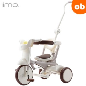 【選べる特典付】iimo 三輪車 #02 ジェントルホワイト イーモトライシクルナンバー02 TRICYCLE 折りたたみ式【ラッピング不可商品】【送