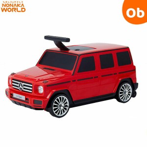 メルセデスベンツ G-Class キャリーケース＆ライド レッド2510 ワールド 野中製作所 足けり乗用玩具【ラッピング不可商品】【送料無料 沖