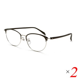 視力補整用メガネ ピントグラス PG-709 全2カラー 2個セット シニアグラス 老眼鏡 丸眼鏡