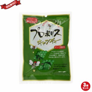 プロポリス キャンディー のど飴 森川健康堂 プロポリスキャンディー 100g ３袋セット