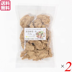 【ポイント倍々！最大+7%】大豆ミート 国産 ヒレ 大豆ミート フィレ 90g  ２袋セット 送料無料