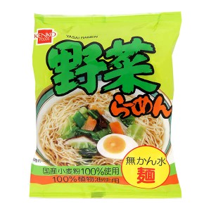 【ポイント倍々！最大+7%】ラーメン インスタント 袋麺 健康フーズ 野菜ラーメン102g 1袋