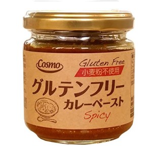 カレー レトルト カレー粉 コスモ グルテンフリーカレーペースト 辛口 180g