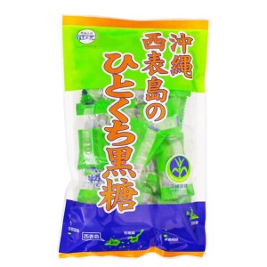 【ポイント最大+7%還元中！】黒糖 砂糖 粉黒糖 西表島産 沖縄のひとくち黒糖 90g 黒糖本舗 垣乃花 送料無料