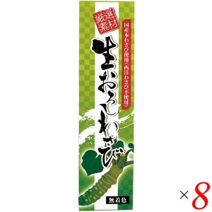 わさび チューブ 本わさび 生おろしわさび(チューブ) 40g 8個セット 東京フード 送料無料