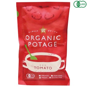 スープ レトルト フリーズドライ オーガニックポタージュ ORGANIC POTAGE トマト 16g コスモス食品 送料無料