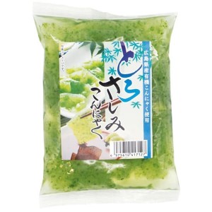 【ポイント倍々！最大+7%】蒟蒻 刺身こんにゃく さつまいも 有機こんにゃく粉使用 とろさしみこんにゃく 100g 中尾食品 送料無料