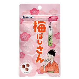 【400円OFFクーポン配布中！】梅干し お菓子 無添加 梅ぼしさん(しそ梅干100％) 10.8g(約36粒) ウメケン 送料無料