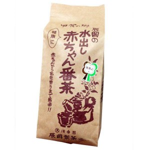 【ポイント最大+7%還元中！】番茶 秋摘み ポリサッカライド 辰岡の水出し赤ちゃん番茶 400g 辰岡製茶