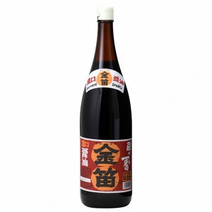 醤油 国産 天然醸造 笛木醤油 金笛醤油（濃口） 1.8リットル 送料無料