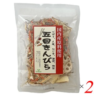 【200円OFFクーポン配布中！】まるも 国内産 五目きんぴら 25g 2個セット きんぴらごぼう 乾燥きんぴらごぼう