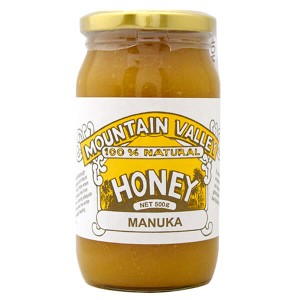 【ポイント倍々！最大+7%】マウンテンバレー マヌーカ蜂蜜 500g マヌカはちみつ マヌカハニー