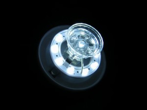 ●トラック用 流星 LEDマーカーユニット ホワイト 24V　電球と交換タイプ