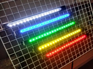 ●トラック用 LED ソフトモール ＆ スリムアンドンケースセット 24V カラー選択 車高灯やサイドランプなどに