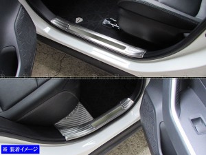 BRIGHTZ RAV4 52 54 ステンレスインナーエントランスモール ENT−MOL−107