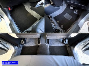 BRIGHTZ サクシードハイブリッド NHP160V フロアマット 5PC 止め具付き FLOOR−MAT−066