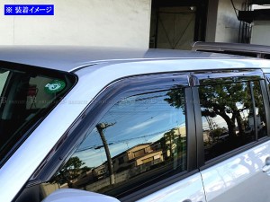 BRIGHTZ サクシードハイブリッド NHP160V サイドドアバイザー 金具付 INJ−V−066